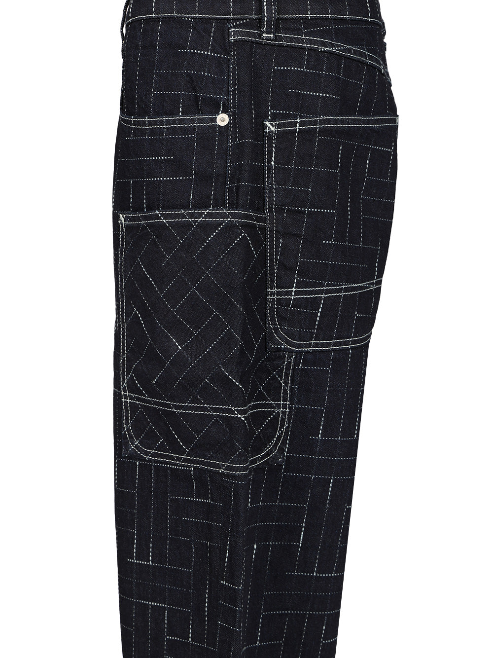 Kenzo Weave Jeans - Blu | 69ba487ea00f0de20bd110220c2d47efcb512b3d