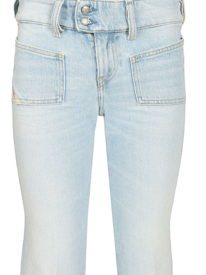 Diesel D-Hush Jeans - Light blue | 5bc07eb6d669a22354155a631bc02d6ac6acc41e