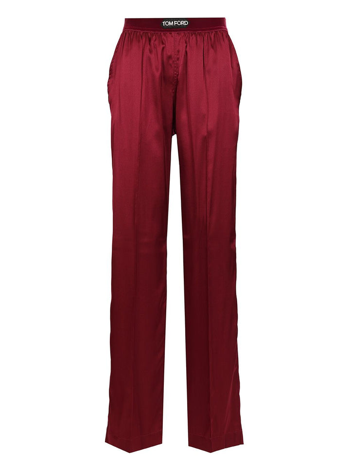 Tom Ford Pajama Trousers - Rosso | 28685055ddd1265e4baec8d5dc2733c317daef51