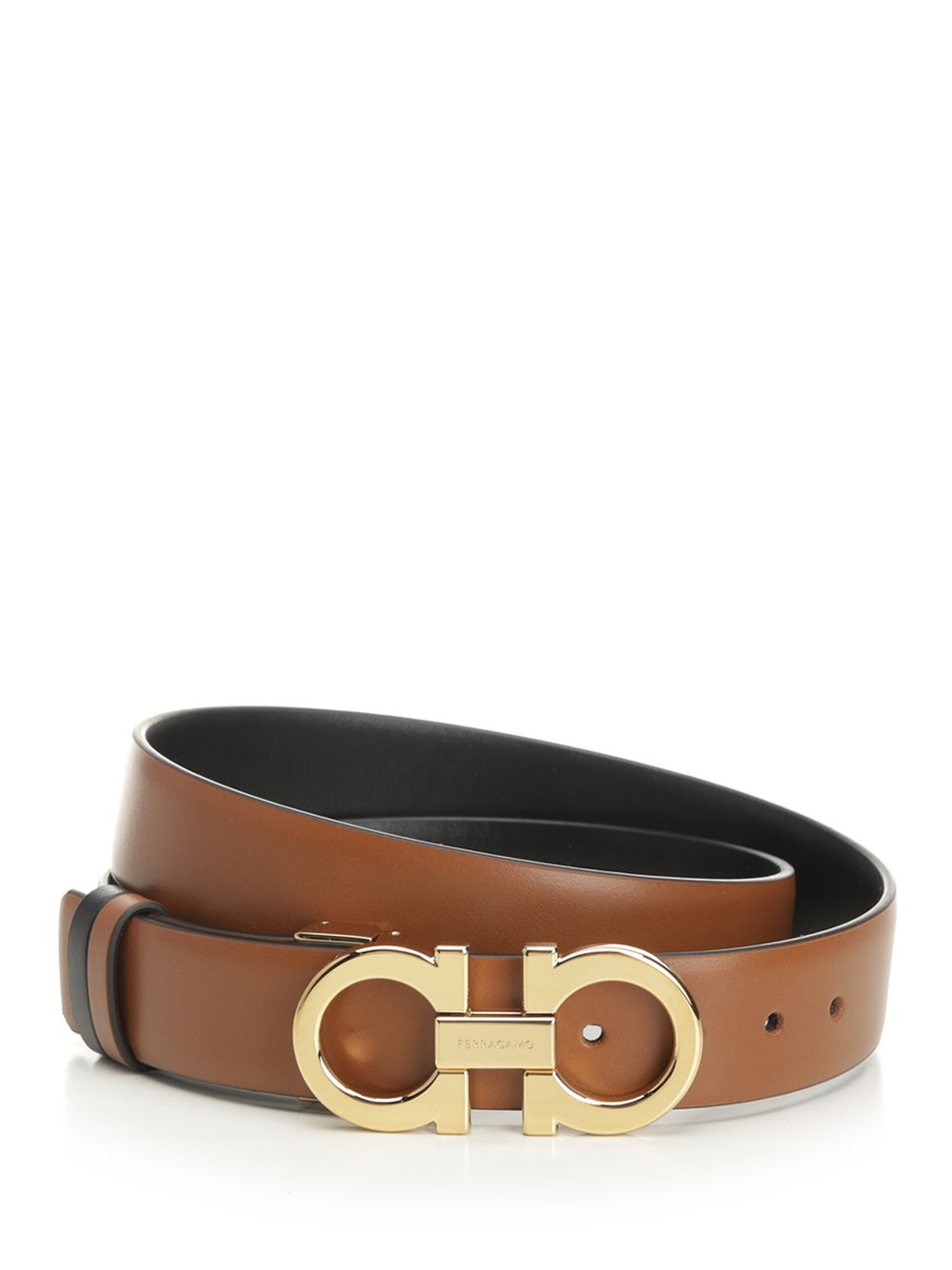 Ferragamo Gancini Cinture - Marrone | faf38a709873dcd17575ad9cab676edd1dc47575