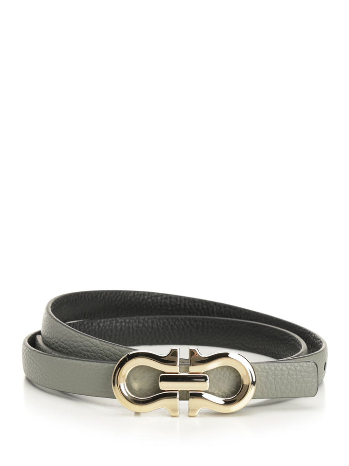 Ferragamo Gancini Cinture - Grey | 9d4ba0326006a3a9070052aa75c088d8fb8da58e