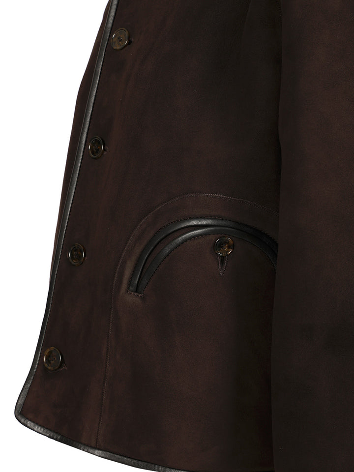 Blazé Milano Reversible Bolero Jacket Giacche - Marrone | f0358442c9c8118e643451462ebc66fb9623872a