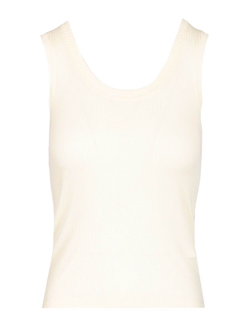 Loewe Anagram Tank Top Top - Bianco | d7f9e1f618721c9f01b0c5d7175df9ce440eb82b