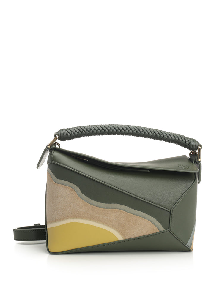 Loewe Puzzle Edge Handbags - Verde | f585b4a8d526ef1187444a7a42f4094879de76e7