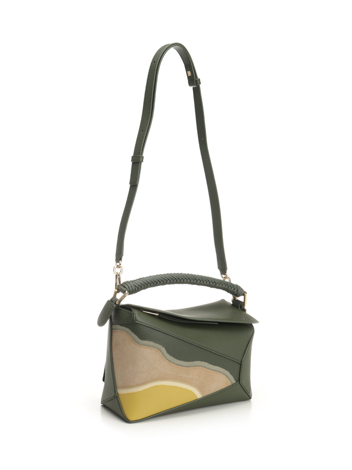 Loewe Puzzle Edge Handbags - Verde | f712a1afea97472ed4386154b9768c3ab1cf65b7
