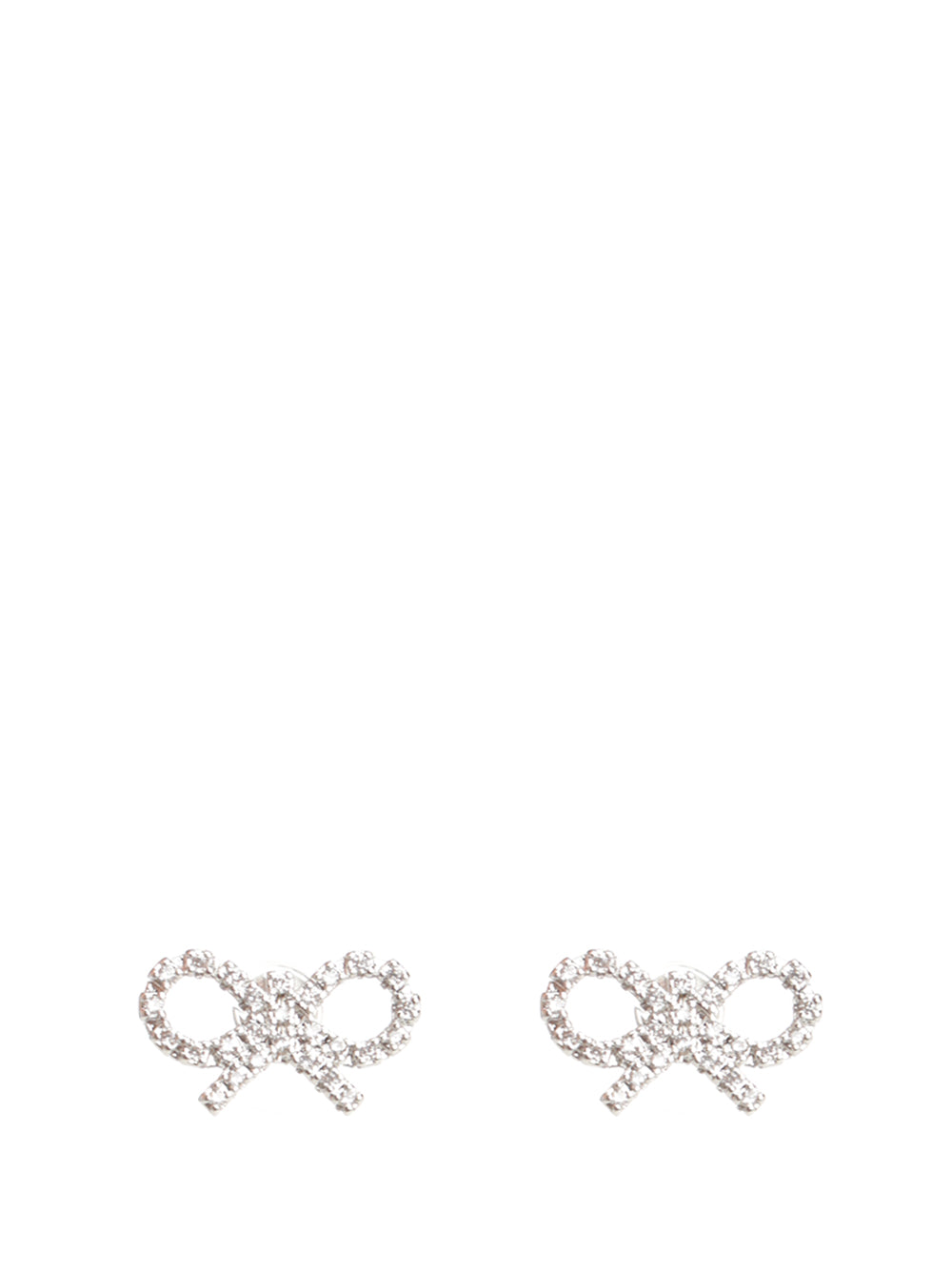 Self-Portrait Micro Bow Earrings Gioielli - Silver | 28ab9a07d94a010d0deda9402994c10cdec9fc46