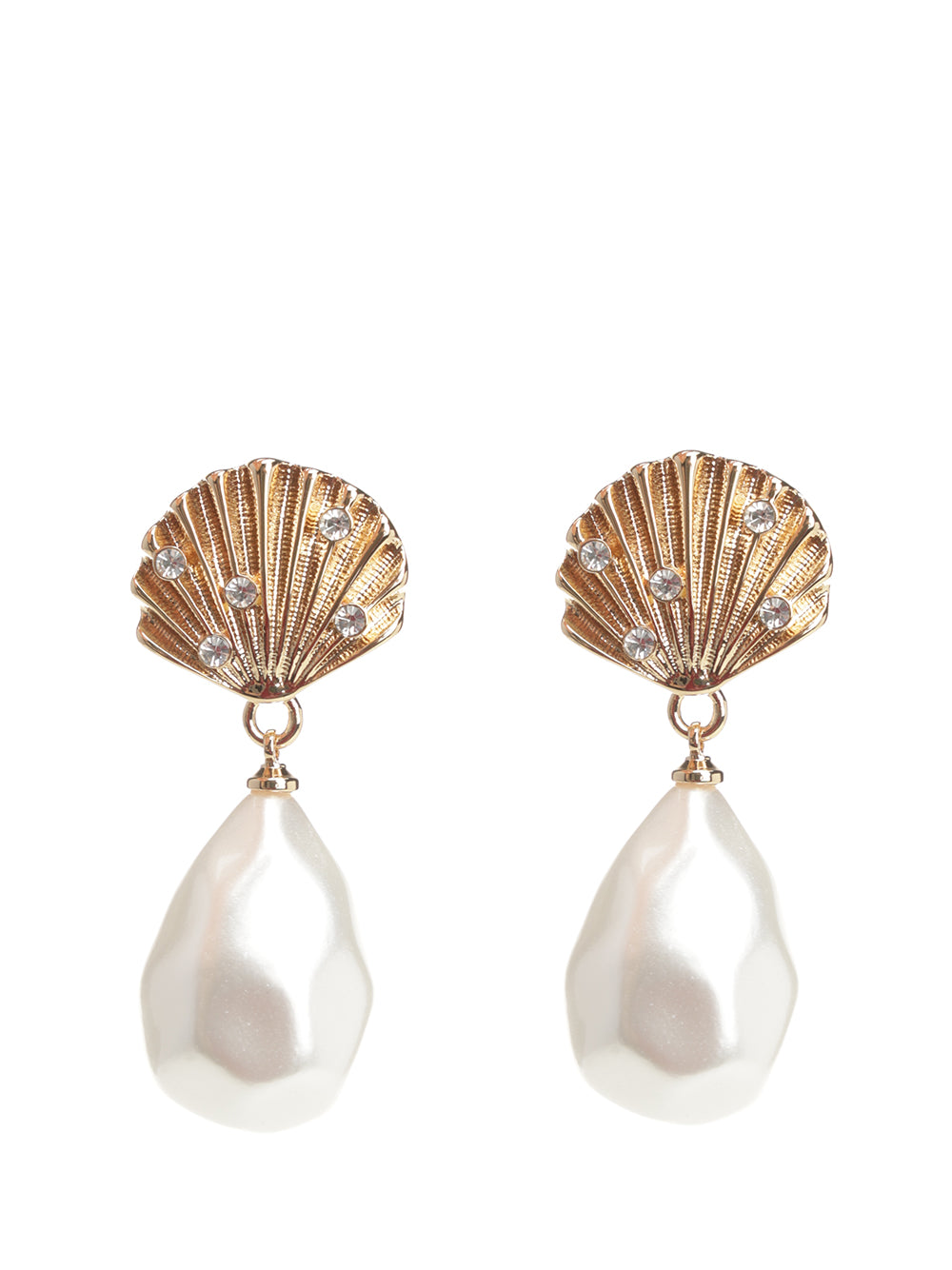 Self-Portrait Shell Earrings Gioielli - Oro | 65f19ea493304d0557393c5bbda0bae95d664a7e