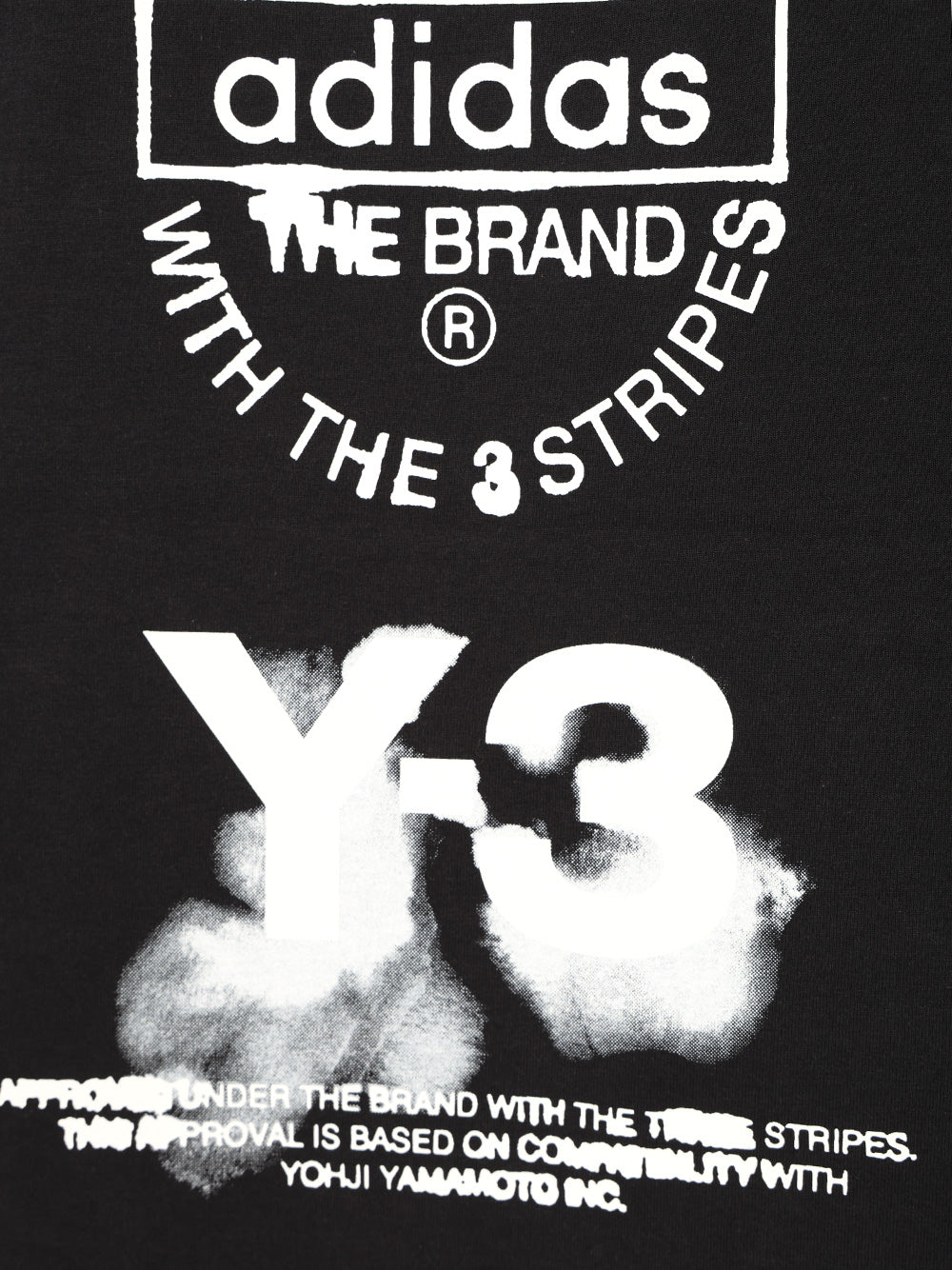 Adidas Y-3 Y-3 Graphic Short Sleeve Tee T-Shirt - Nero | cefbf38061c3bc377153e26083d903ab9de21d18