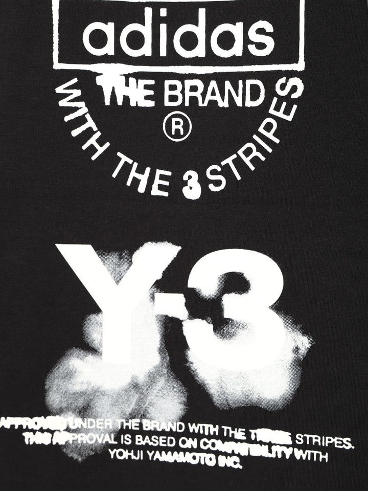 Adidas Y-3 Y-3 Graphic Short Sleeve Tee T-Shirt - Nero | cefbf38061c3bc377153e26083d903ab9de21d18