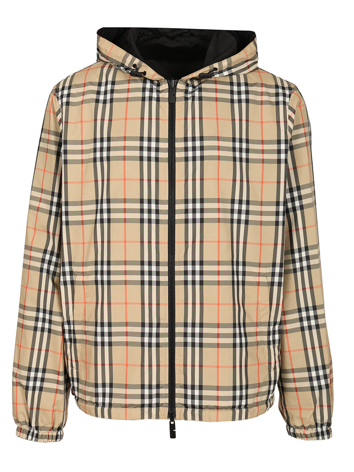 Burberry Reversible Check Jacket Giacche - Multicolor | 34accfcb4fc1ce5723d573e86631e479a8ce47bc