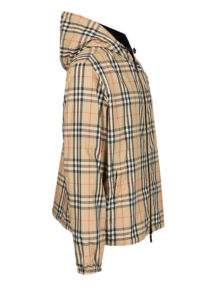 Burberry Reversible Check Jacket Giacche - Multicolor | a3e59338d3ecd2e247563be36ca6a87290133e7b