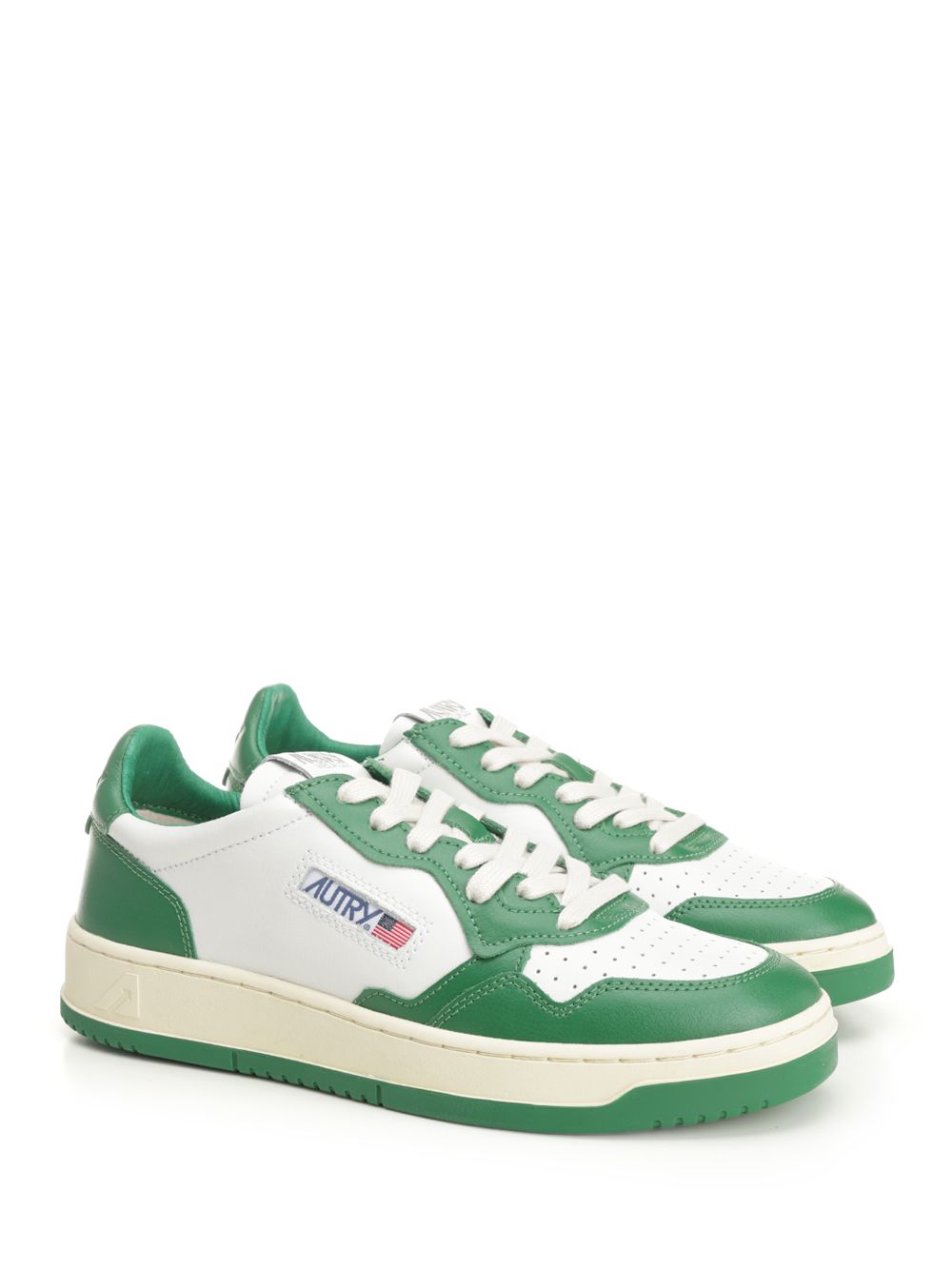 Autry  Medalist Low Sneakers - Verde | 041a0fd680f9656416a8ca93c776f74dcee1307b
