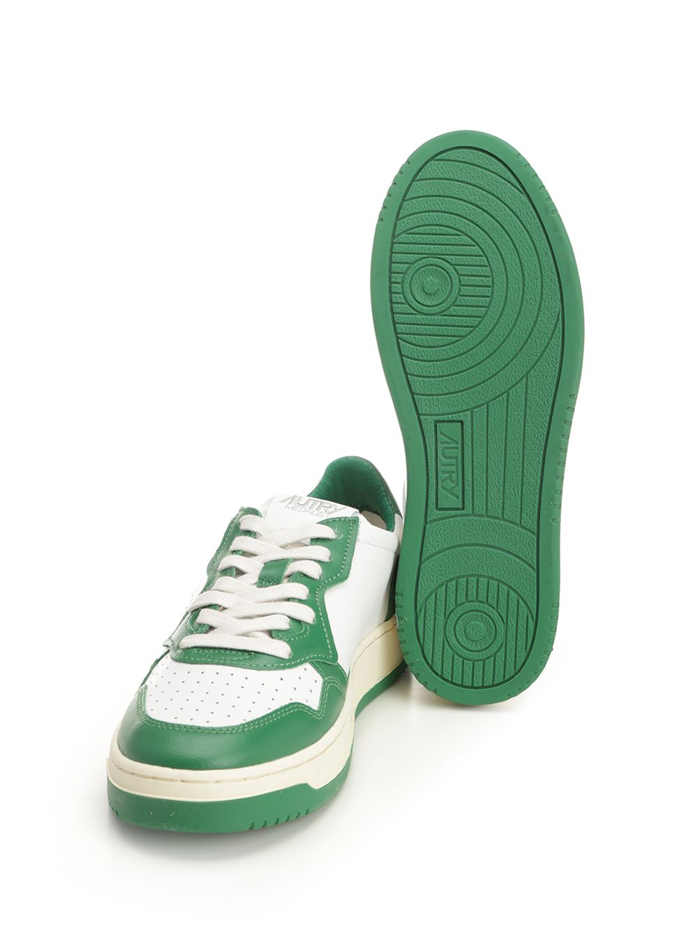Autry  Medalist Low Sneakers - Verde | 7ee004643f10776fd7a42999bdab9dc88ef4e1fb