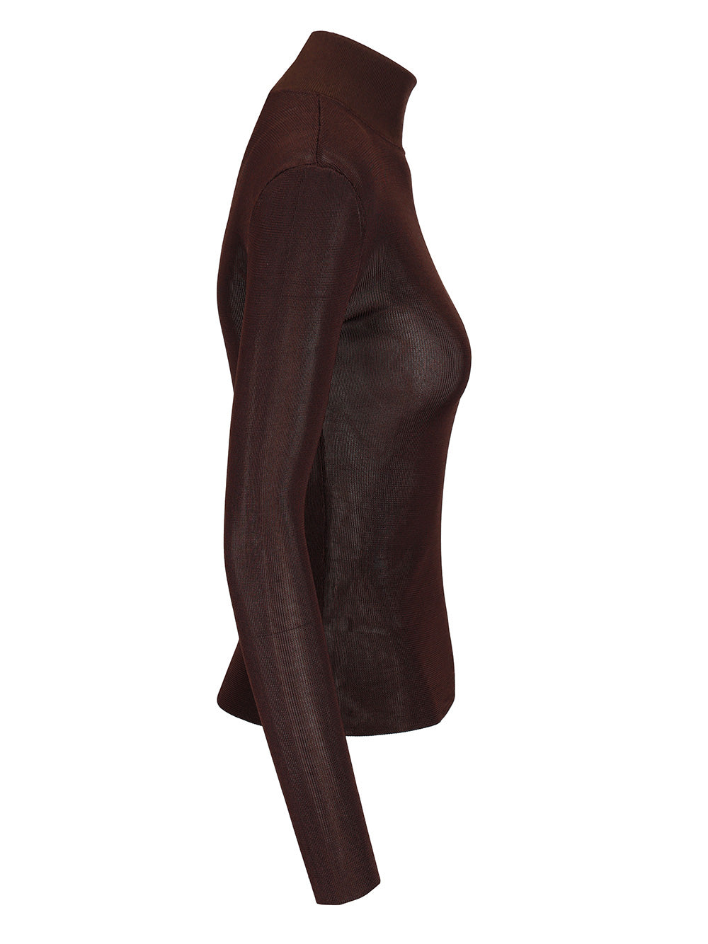 Self-Portrait Viscose Sweater Knitwear - Marrone | e9c9ad39f30fb1b0c0a78beb2eb7fd9c085b152f