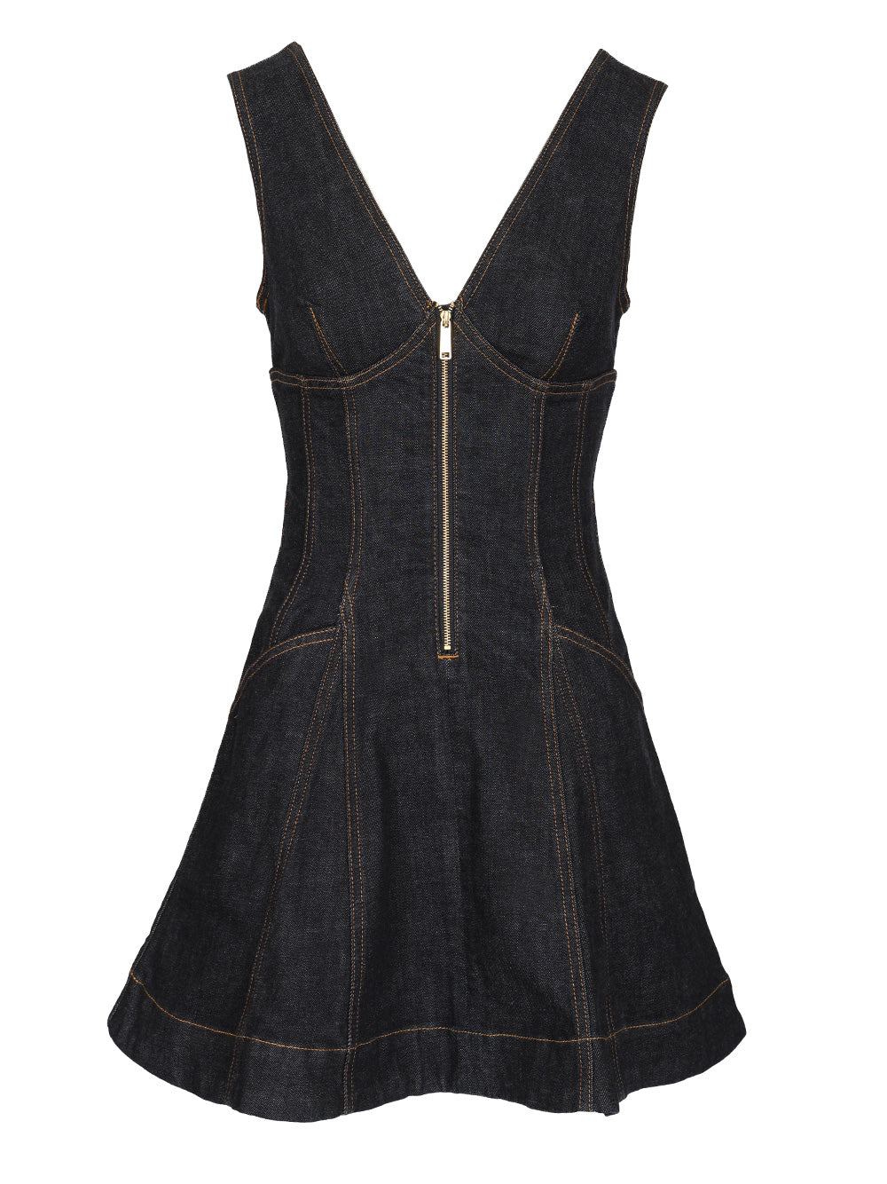 Self-Portrait Mini Denim Dress Abiti - Blu | 684ac42ea789f93be9dbba091082ea4d61862c67
