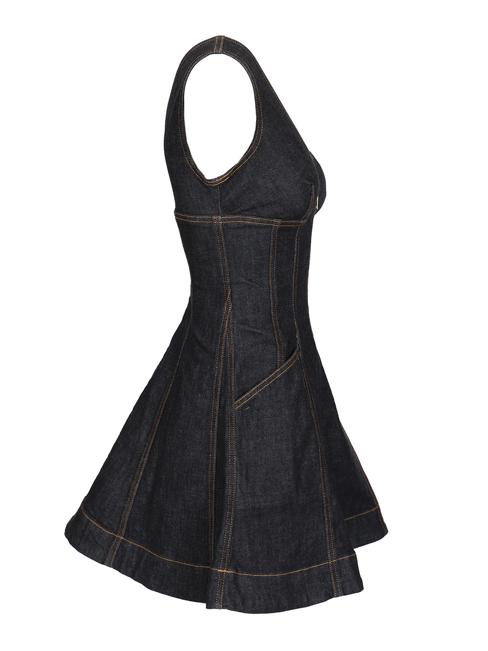 Self-Portrait Mini Denim Dress Abiti - Blu | 945a4e16b9c6a03f567c8b22aad7aa1e3ae61536