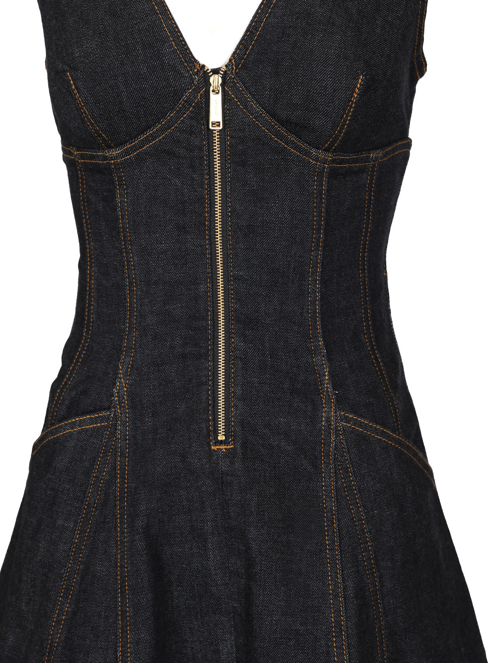 Self-Portrait Mini Denim Dress Abiti - Blu | 6da6465b3f542b096eeacacda3ad0f06fa1e45fd