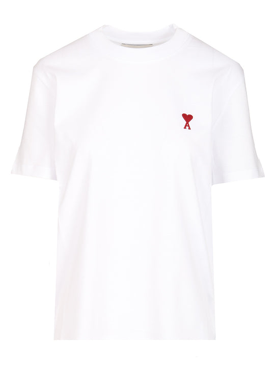 Ami De Coeur T-Shirt Bianco