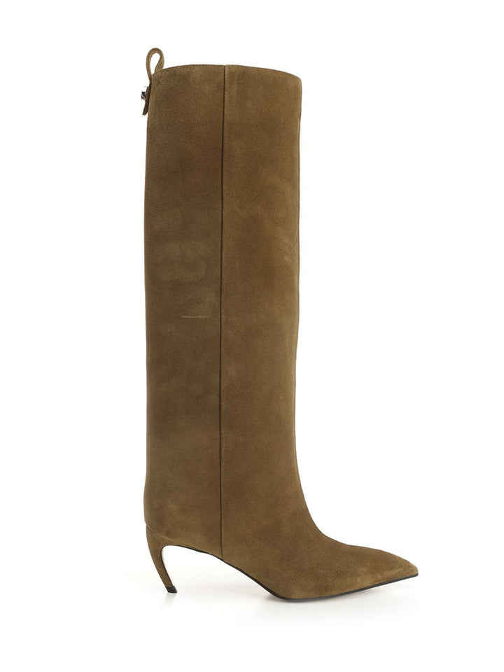 The Attico Lea Boots - Verde | cd625c82cb6ca836f58402bee6eb18b6d574a4a4
