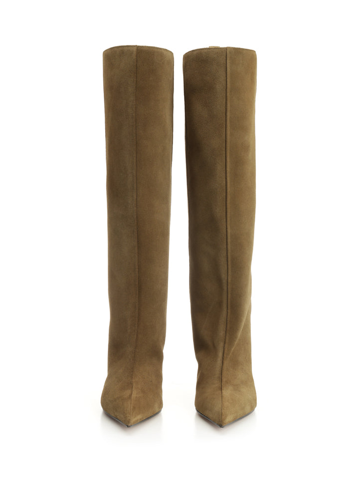 The Attico Lea Boots - Verde | 8dc54c5551abe4c3570f1ad49771668b33146241