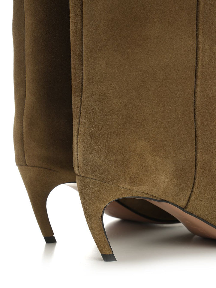 The Attico Lea Boots - Verde | bc3d969294874b039bc6877ea4c00a27f0028939