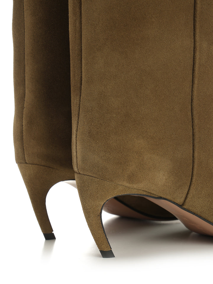 The Attico Lea Boots - Verde | e978552b217d3aa929ddb3dc75beb0561d94983d