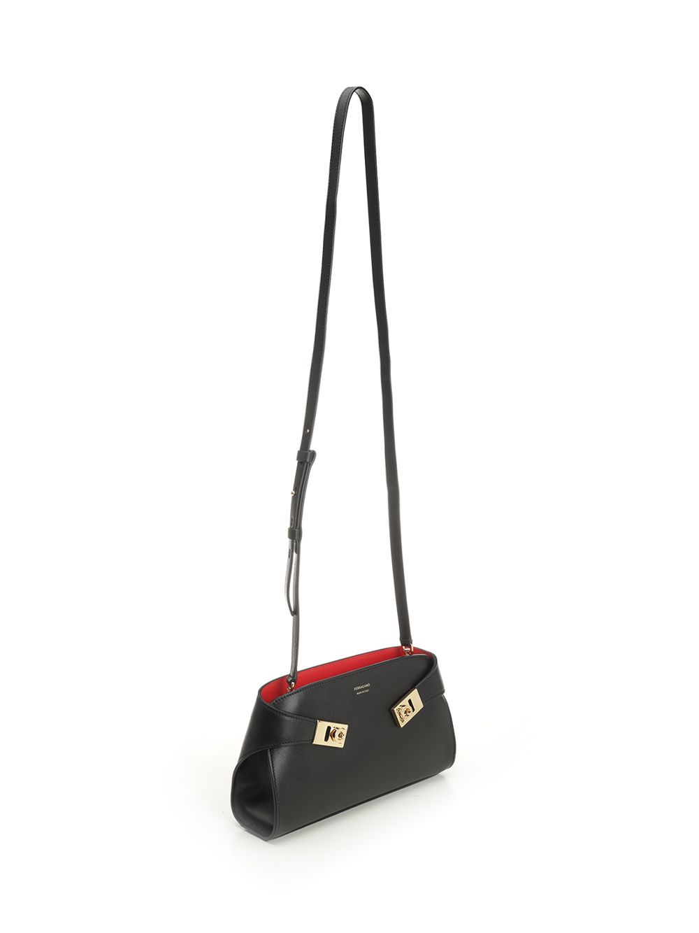 Ferragamo Hug Crossbody Bags - Nero | a3f2c27fa09eaf430368afe9ccfdce17be23d07a
