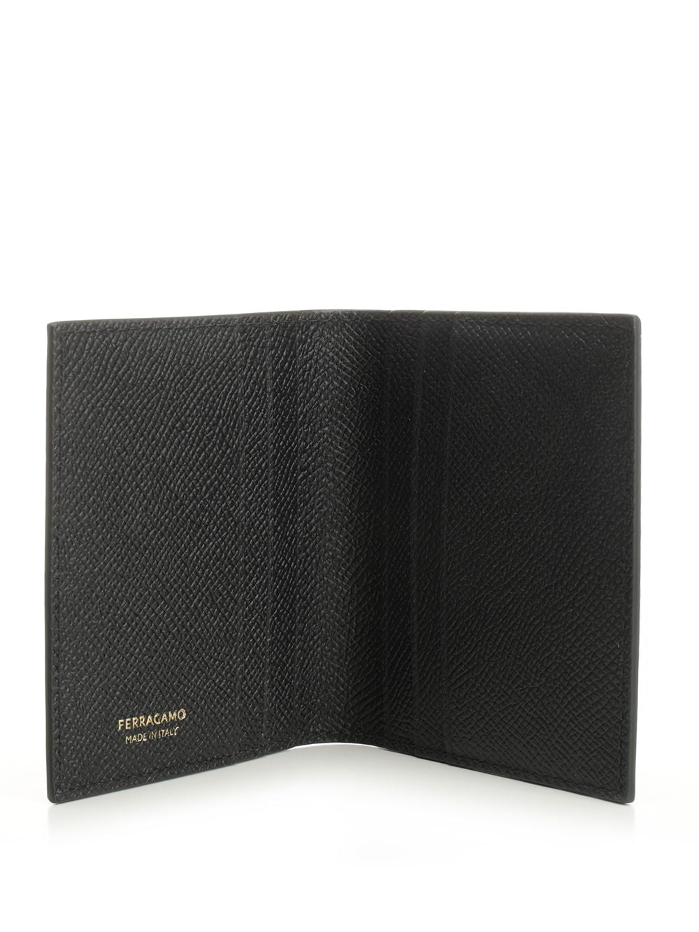 Ferragamo Bifold Card Holder Wallets - Nero | ddcba55d5000758b94d40b0b199c0e25ce417d7d