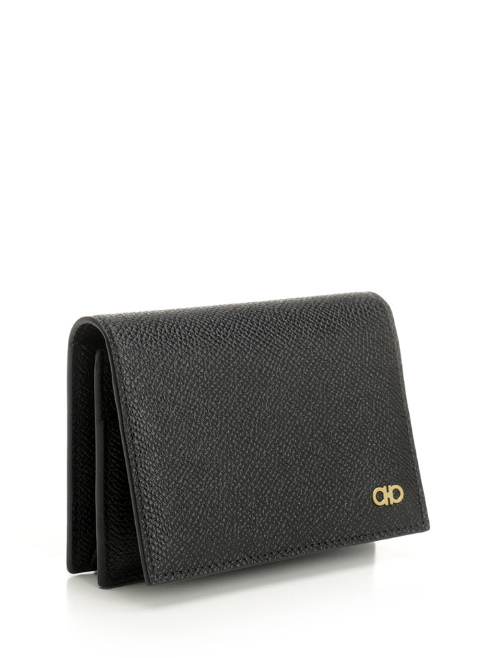 Ferragamo Gancini Wallets - Nero | d710c35cfecc567ab3188bb4a24d559a8158dfbf
