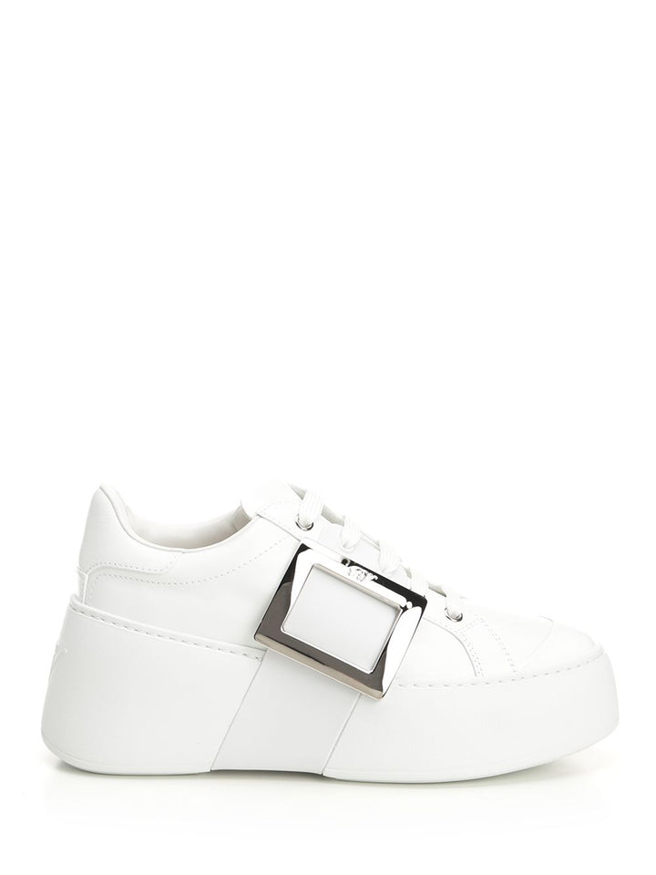 Roger Vivier Viv Sneakers - Bianco | 2606f0edfc1e3bdcdc55ef06c06188b0f789b392