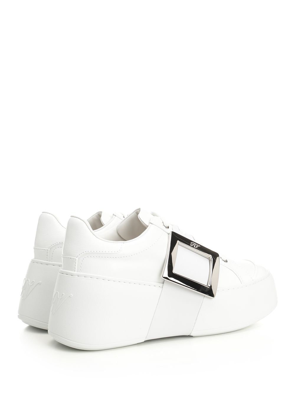Roger Vivier Viv Sneakers - Bianco | f7497a676dbbb8c2edb0dbaed9f0e8c952d5d01f