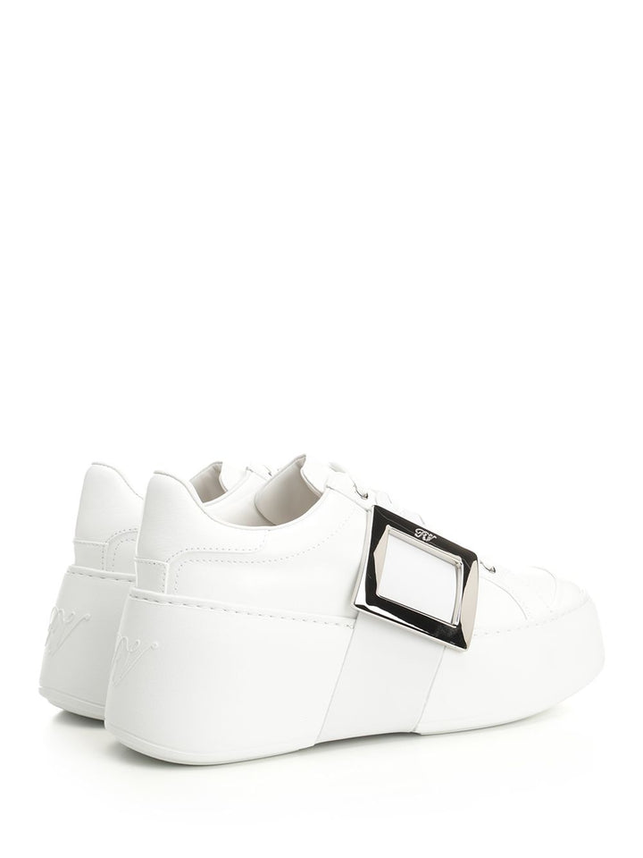 Roger Vivier Viv Sneakers - Bianco | f7497a676dbbb8c2edb0dbaed9f0e8c952d5d01f