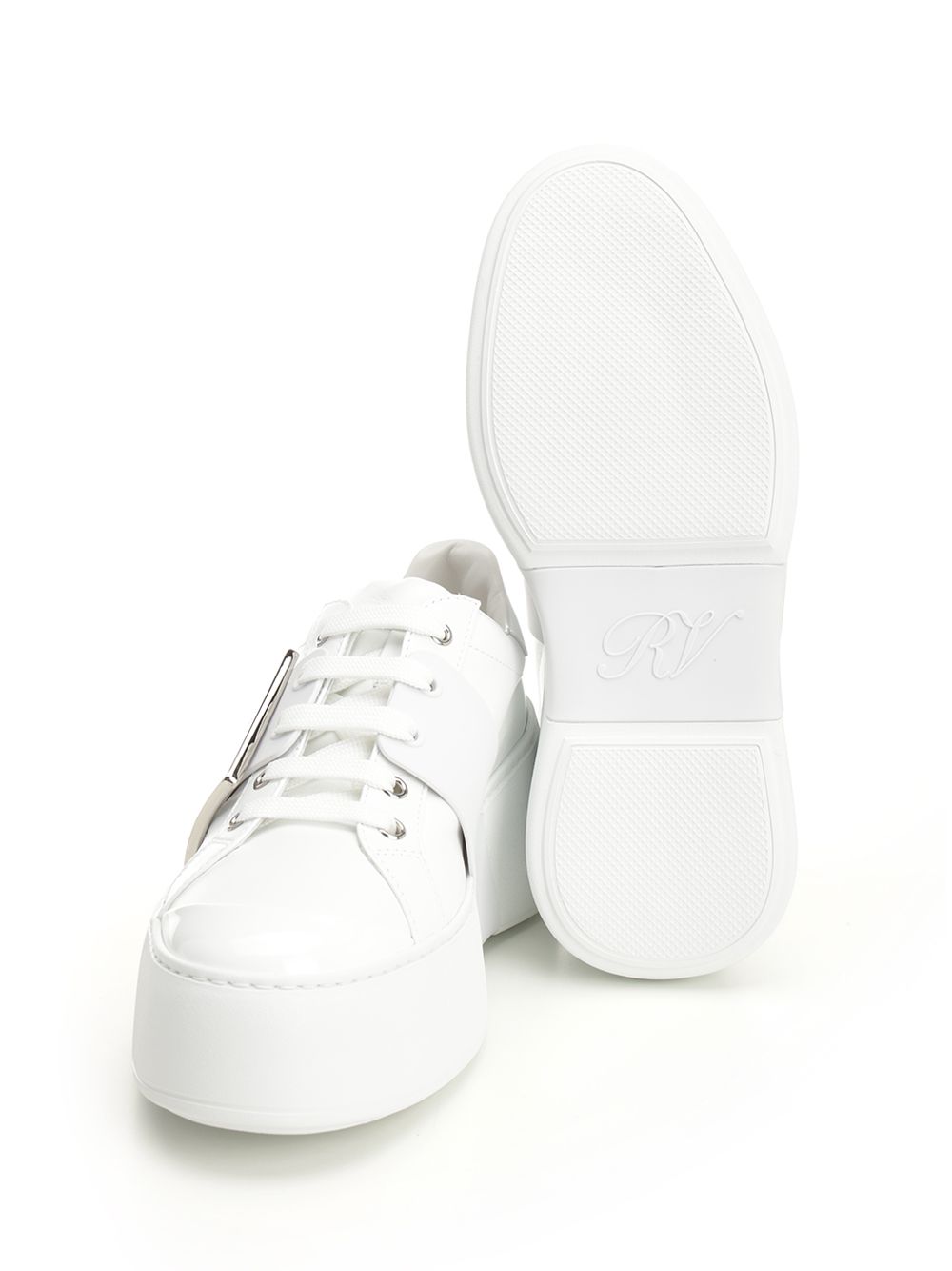 Roger Vivier Viv Sneakers - Bianco | e2e55e9a4ed4f847b36353a6d4f0cc34925bf495