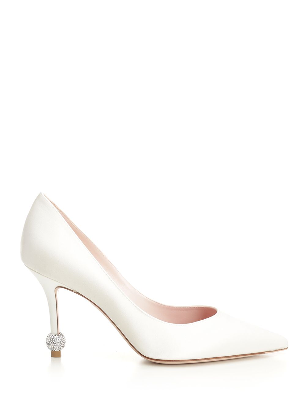 Roger Vivier Jewel Heel Decollete - Bianco | f08a6af9174ccfccf8b4c7bbddef377397f0ee73