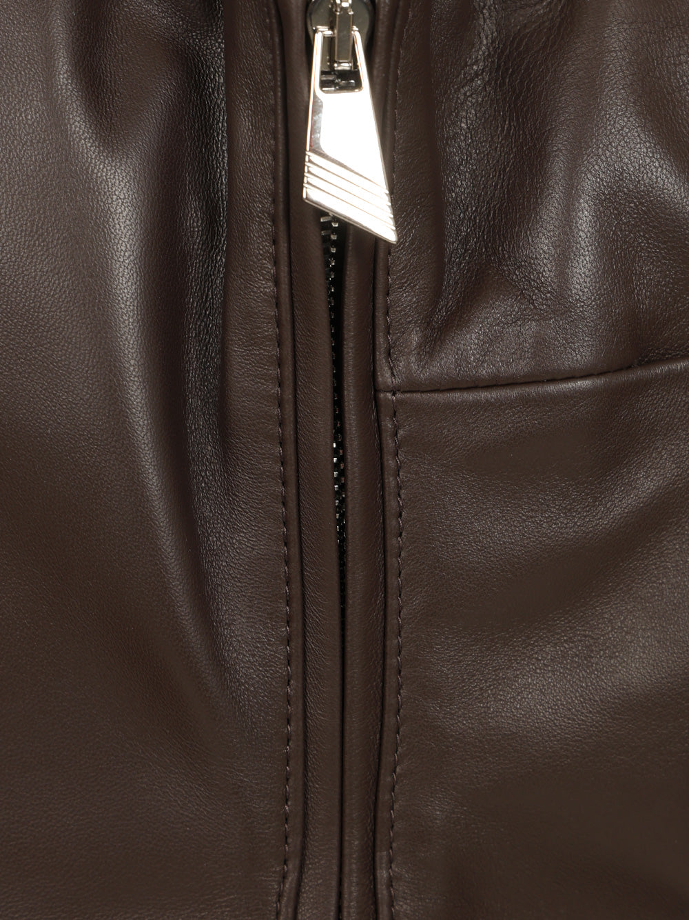 The Attico Leather Mini Dress Abiti - Marrone | 443713df9b915fcd5ce086a5de400e5ce2911349