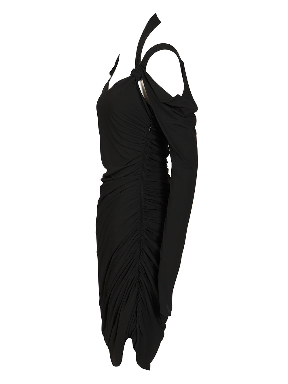 The Attico Crepe Midi Dress Abiti - Nero | e11e12d630c1067877b6b363c1f30f4f5e38580d