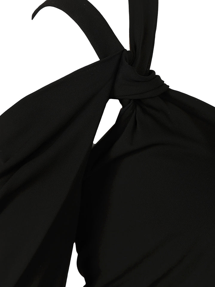 The Attico Crepe Midi Dress Abiti - Nero | c110a812654163e13a61ed5588610032fd45ac2e