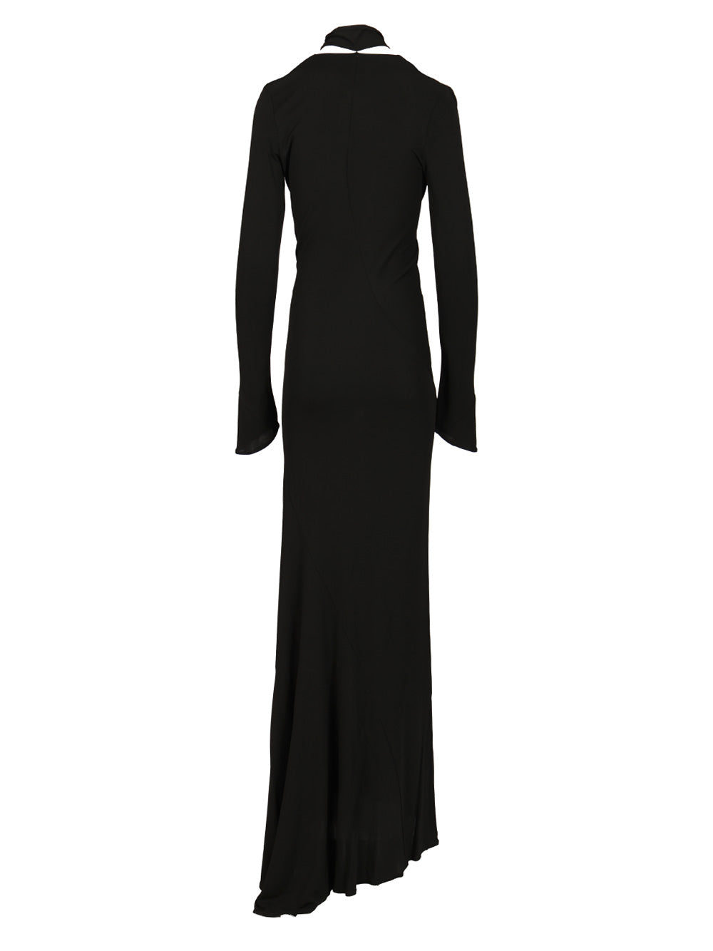 The Attico Crepe Midi Dress Abiti - Nero | daf688a0d08bfb548f11da340e499cc072d4f0f7