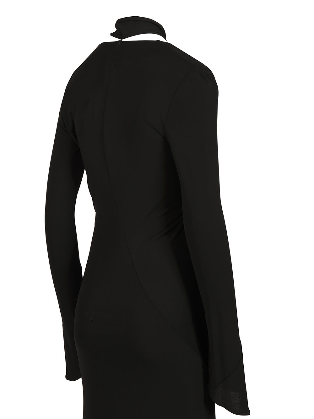 The Attico Crepe Midi Dress Abiti - Nero | a934f12cc5f7452a311c148bc13a21bd5a834778