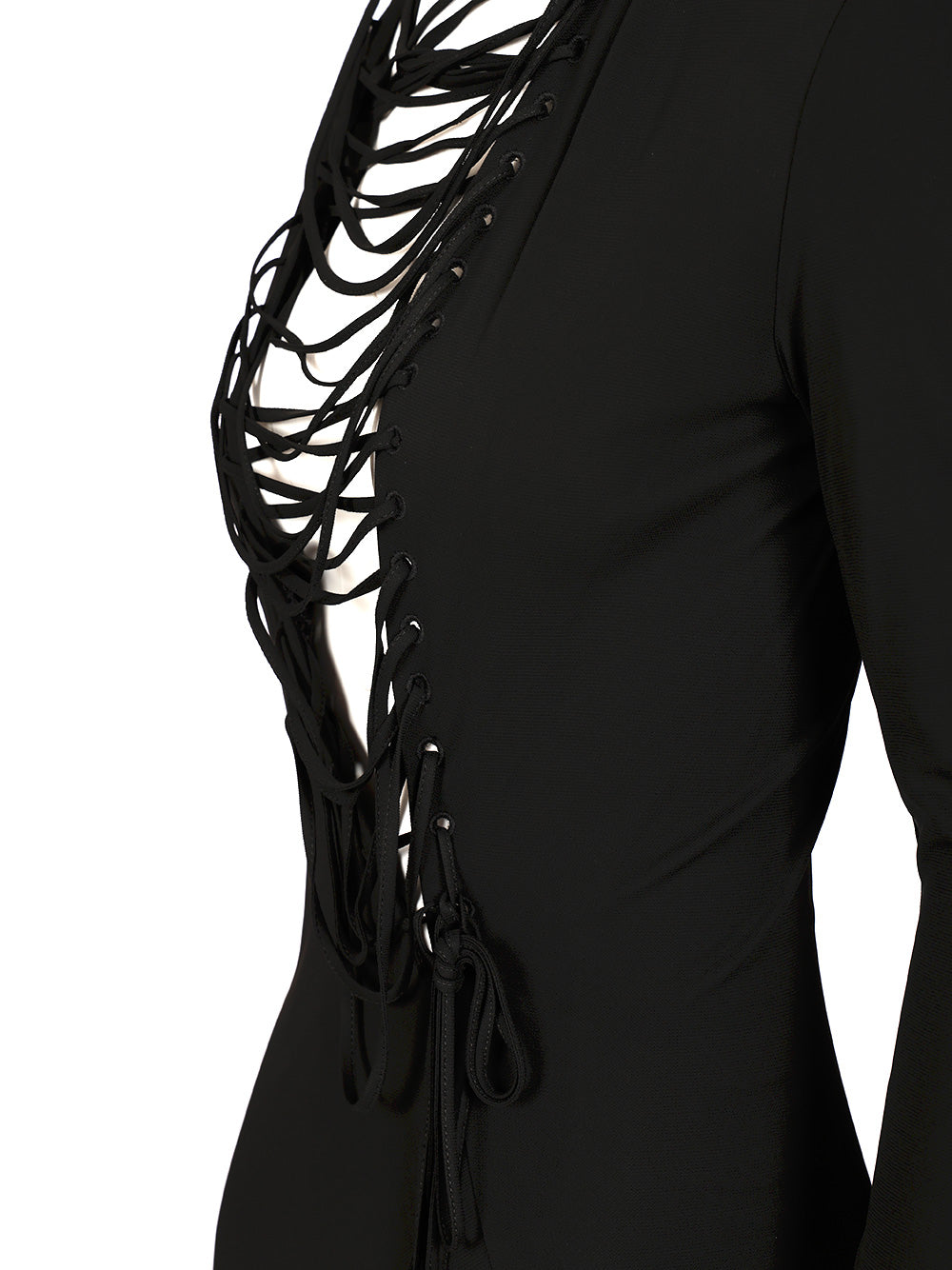 The Attico Crepe Midi Dress Abiti - Nero | 44abb2e5f9f5a33602050154ae23bc0f9561f5d7