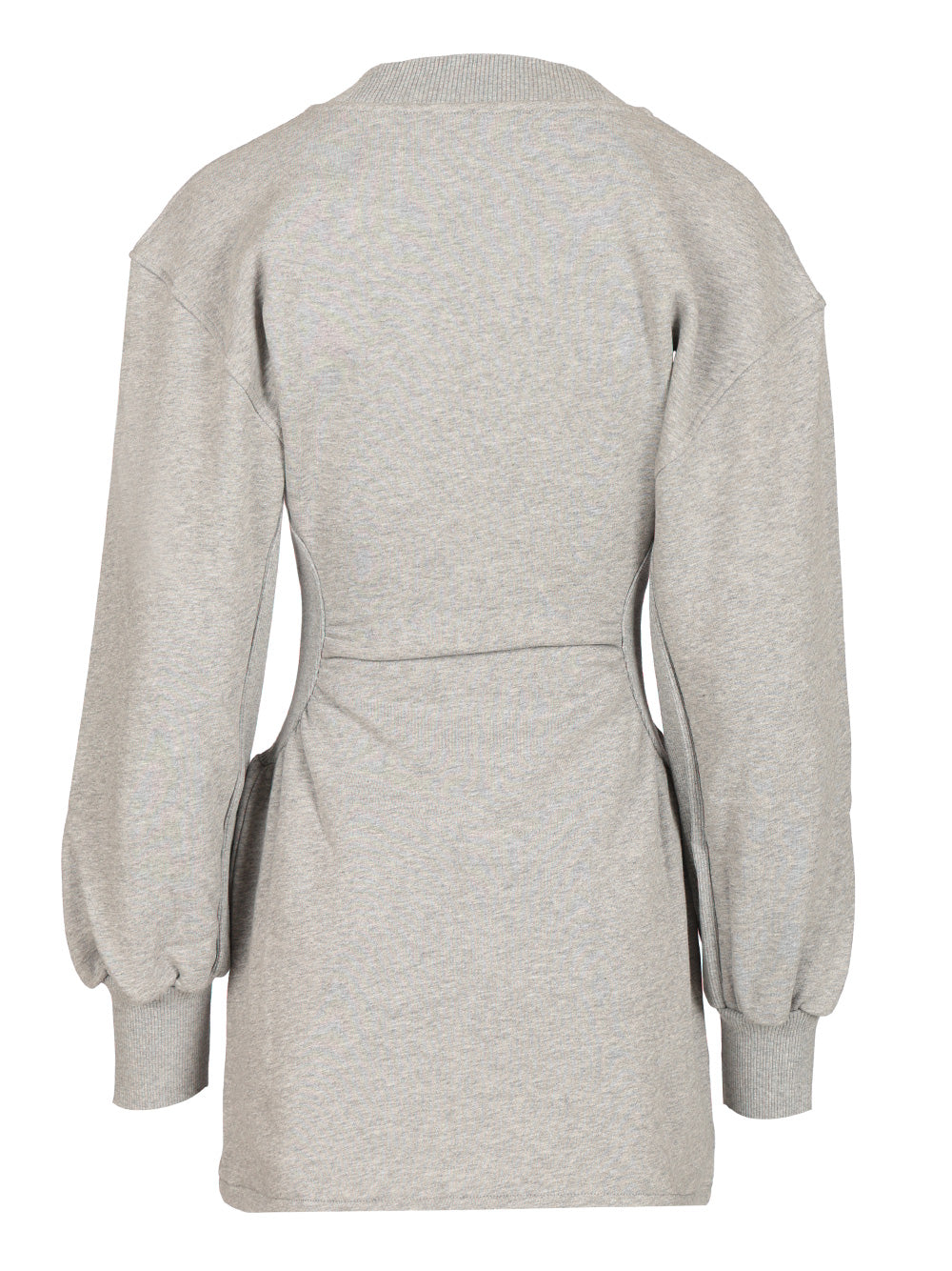 The Attico American Fleece Mini Dress Abiti - Grey | f2b503eb6fbba830e578b1563aea6f7ee97ca8be