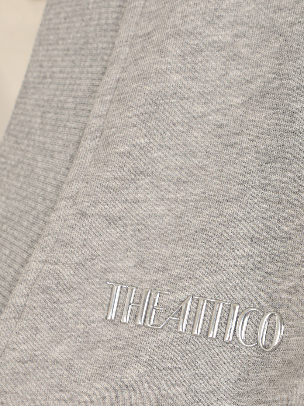 The Attico American Fleece Mini Dress Abiti - Grey | 514e1e85f6b36e773148b7b9ac3086d4868a8fe2