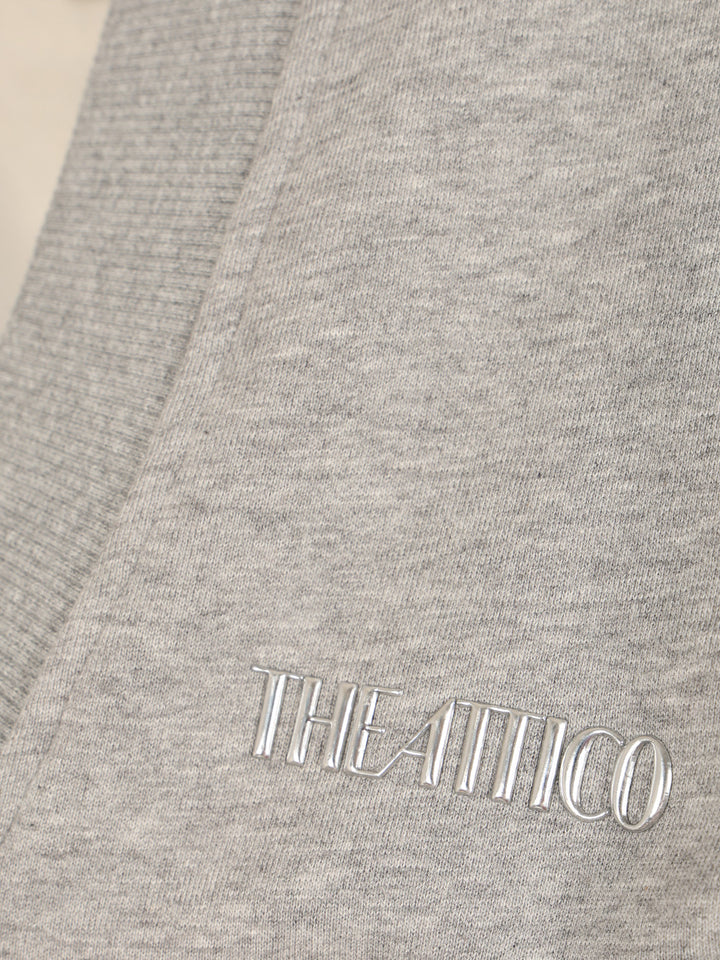 The Attico American Fleece Mini Dress Abiti - Grey | 514e1e85f6b36e773148b7b9ac3086d4868a8fe2
