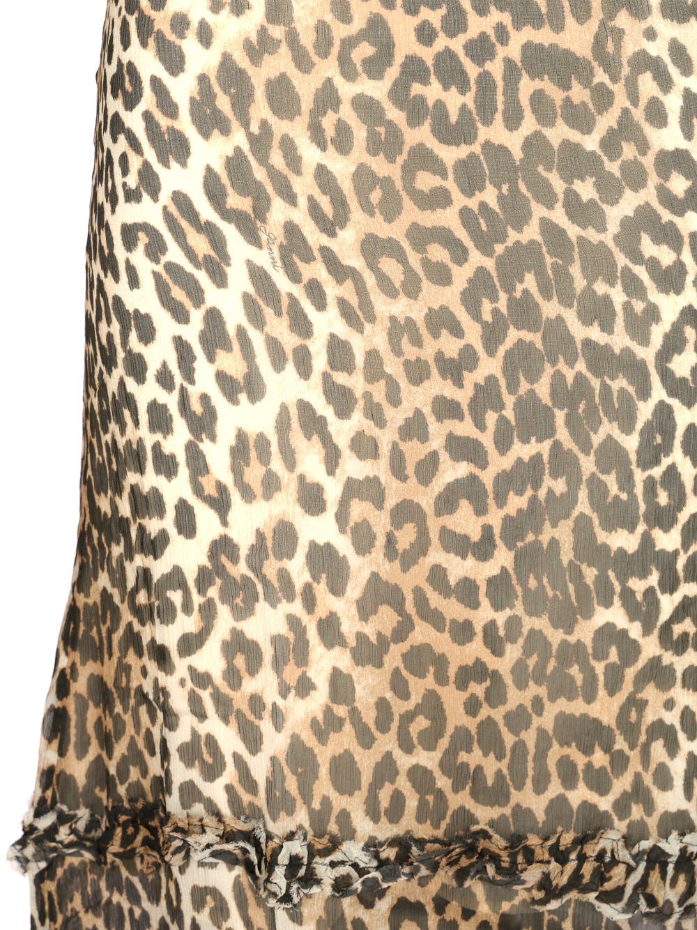 Ganni Long Chiffon Skirt Gonne - Animalier | 275b51e706cfb44553acf8d8044fa884dddf08c2
