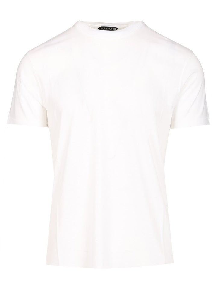 Tom Ford Crew Neck T-Shirt - Bianco | 106f719382b95944edcab79c4a6dd70a2a87bf7e