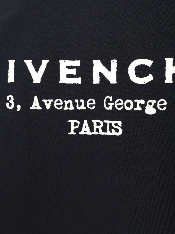Givenchy Cotton T-Shirt - Blu | 2f6a004afc51d9d824a2e78fc8c39d63ff1b0675