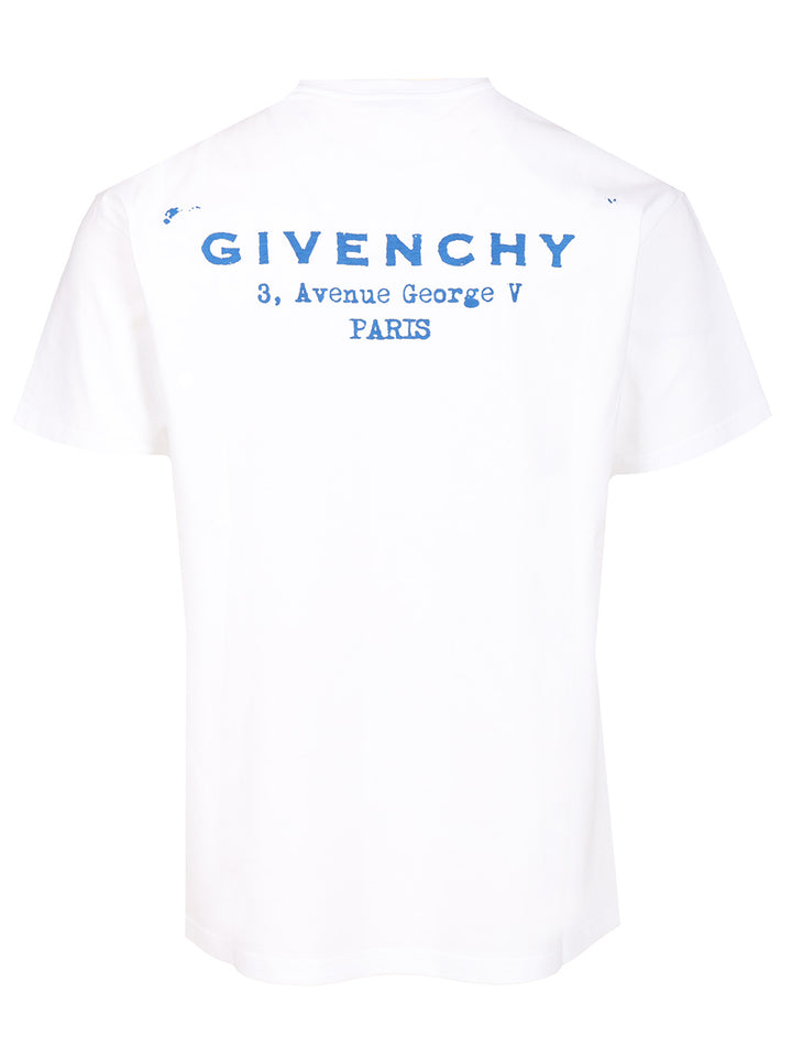 Givenchy Cotton T-Shirt - Bianco | 68cd794cdf6a26b85b725a14e4e4770481564429
