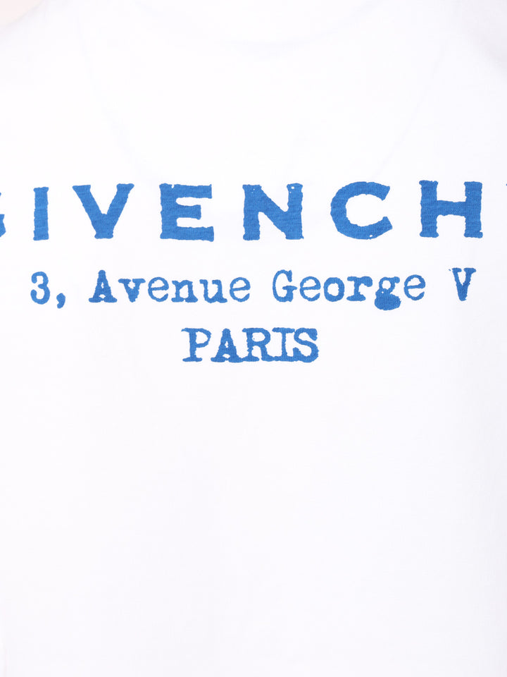 Givenchy Cotton T-Shirt - Bianco | 8e06989f84a0f0dce3ad744745cd052dbea87749
