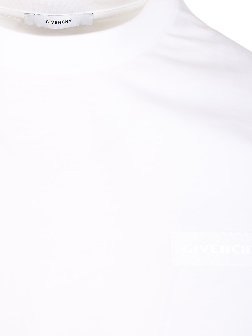 Givenchy Cotton T-Shirt - Bianco | 1967920b2661ecb5d54e4fefa50359be950f9441