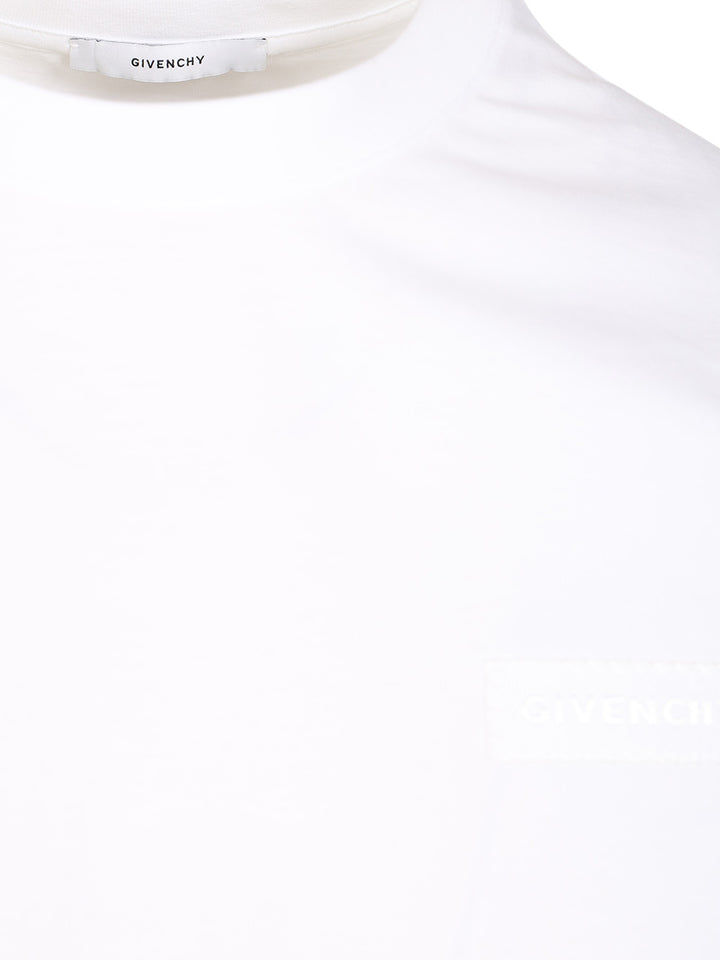 Givenchy Cotton T-Shirt - Bianco | 1967920b2661ecb5d54e4fefa50359be950f9441